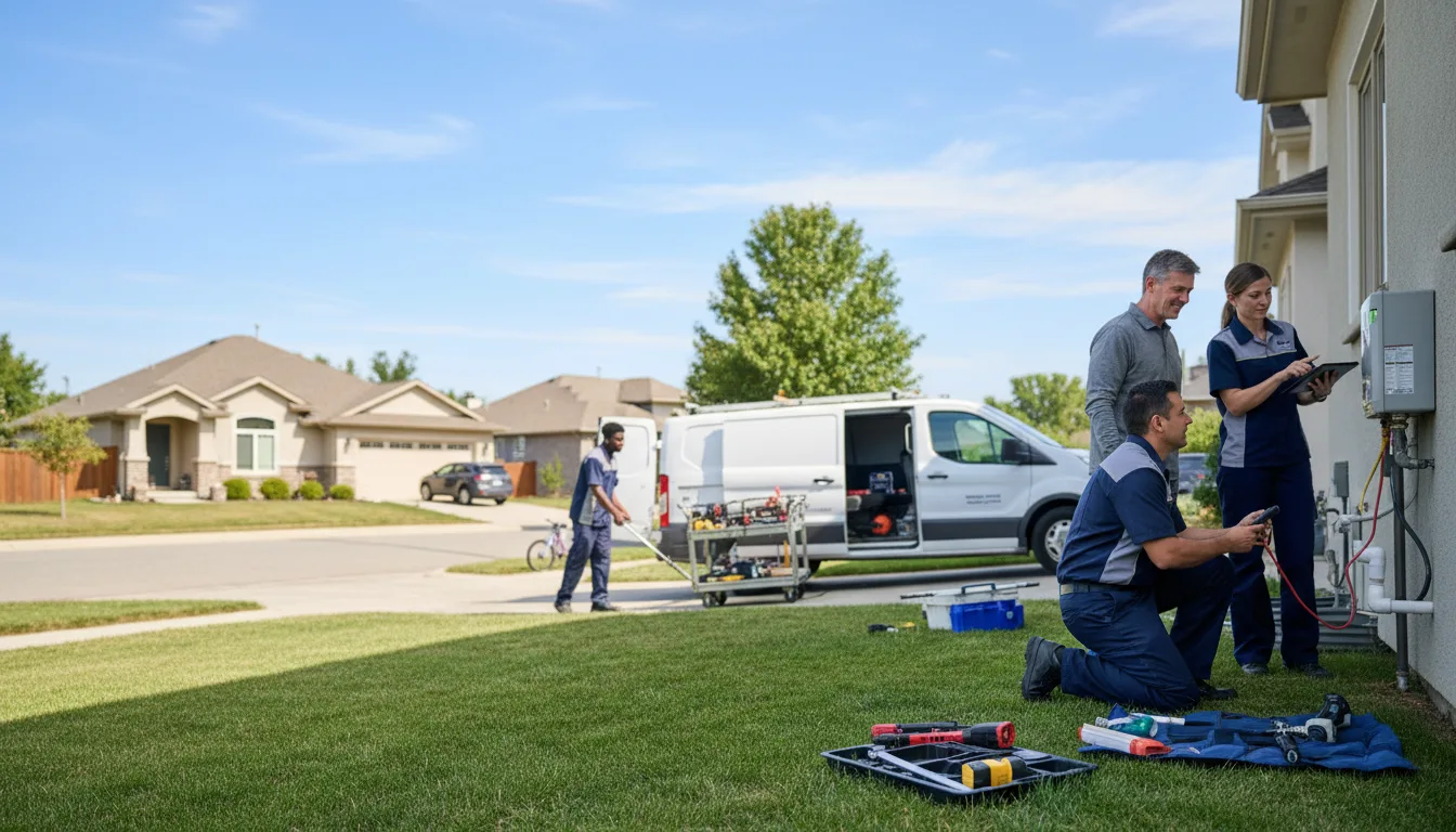 Tankless water heater service in Lamont, FL
